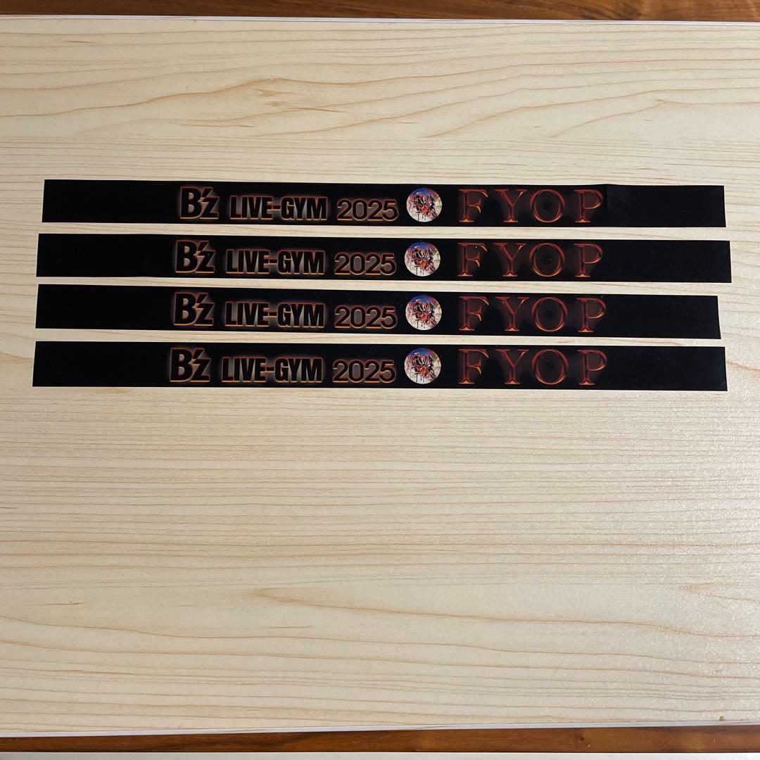 B'z LIVE-GYM 2025 FYOP銀テープ - メルカリ