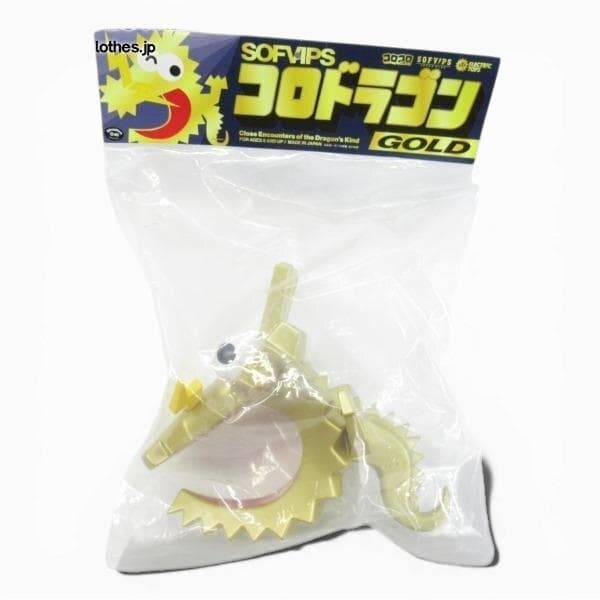 未開封 コロコロドラゴン SOFVIPS ゴールド ソフビ フィギュア コロドラゴン ゴールド ソフビ SOFVIPS コロコロコミック - メルカリ