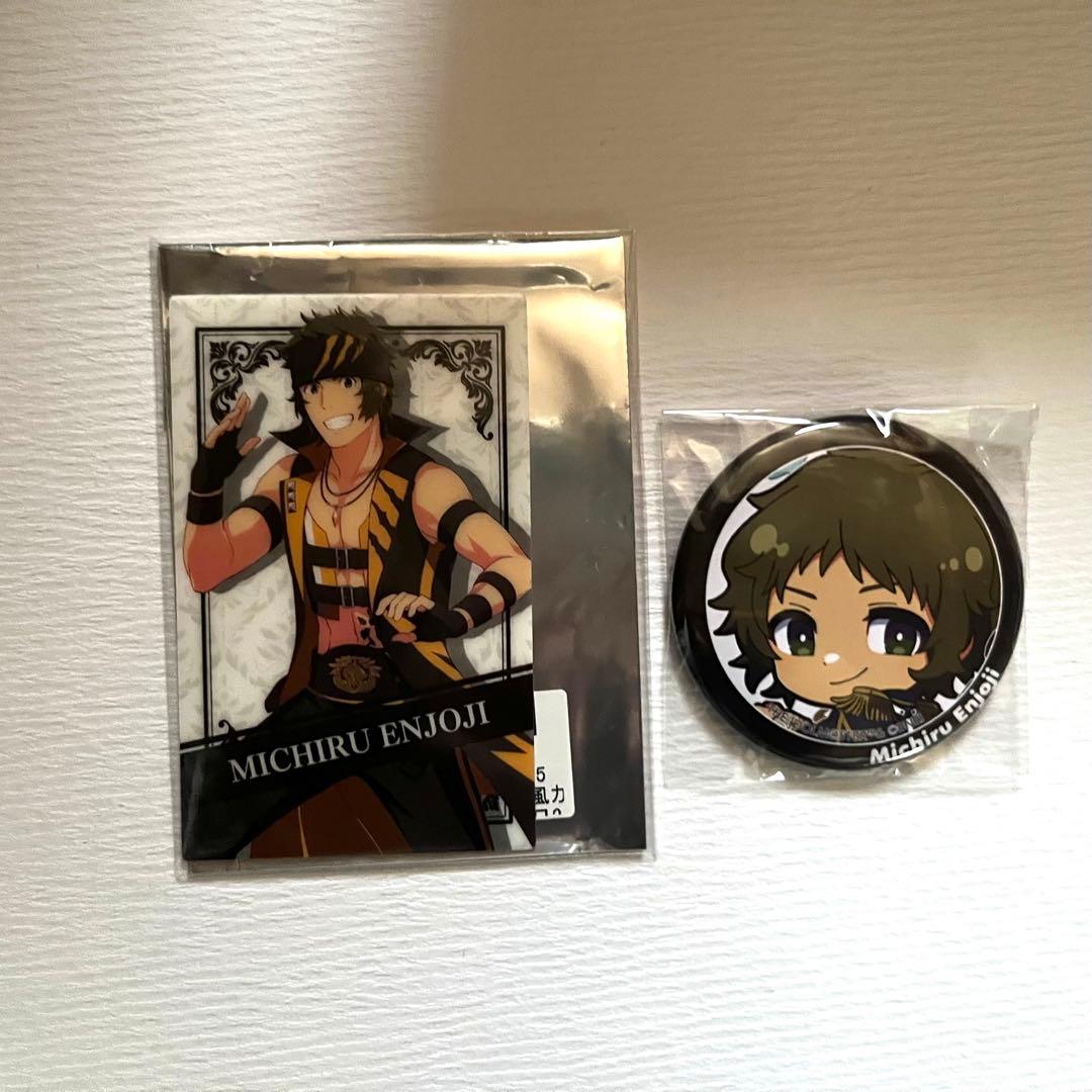 SideM 円城寺道流 缶バッジ カード - メルカリ