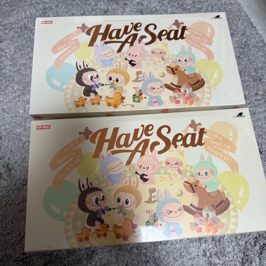 ラブブ ハブアシート labubu have a seat アソート シュリンク POP MART（ポップマート） 【正規品・即発送】 THE MONSTERS Have a