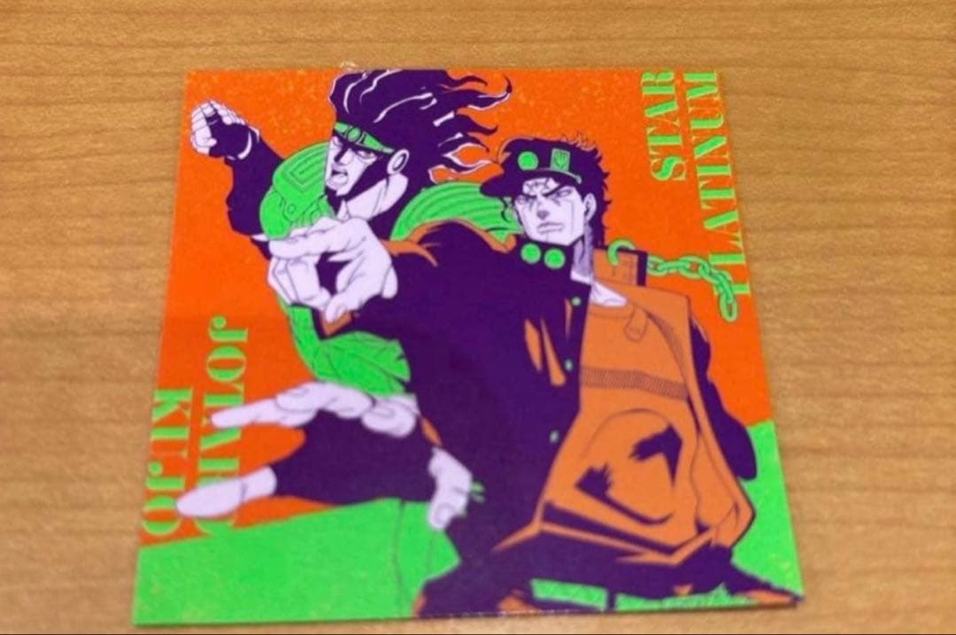 ジョジョの奇妙な冒険 スシローコラボ ステッカー イギー 承太郎