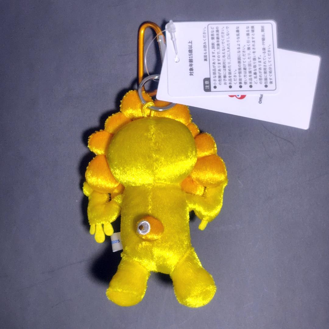 新品EXPO2025大阪万博カラビナ付きマスコット金ミャクミャクゴールド