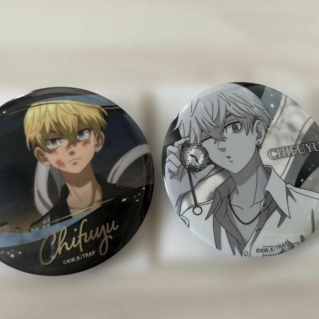 東京リベンジャーズ 松野千冬 ハピネス缶バッジ 2点セット - メルカリ