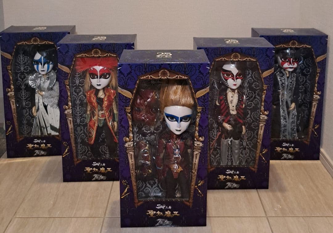 [美品・未開封]　25周年記念　聖飢魔Ⅱドール　聖飢魔Ⅱ公認JAP工房 JAP工房】聖飢魔II 25周年再集結 特設サイト