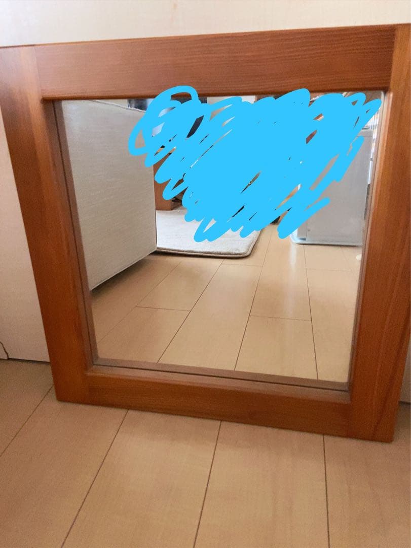 パイン材家具　パイン材ミラー ペニーワイズオリジナル家具/パイン材ミラー(Lサイズ) | P&C