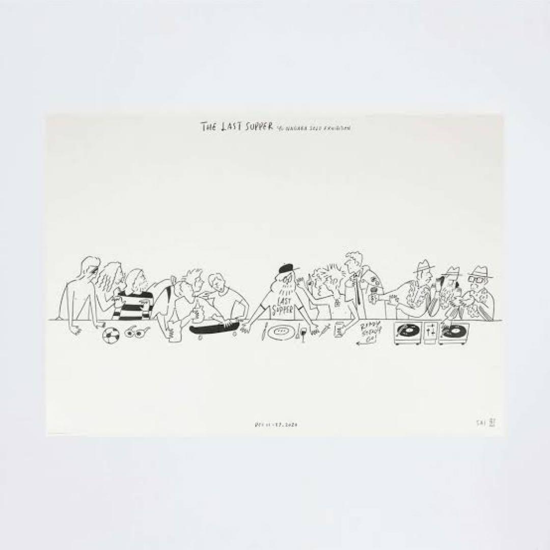 長場雄　「THE LAST SUPPER 」ポスター 長場雄「The Last Supper」（SAI）｜美術手帖