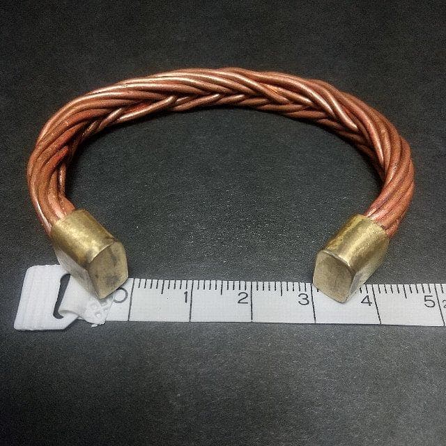 銅 バングル Viking warrior solid 16.2cm