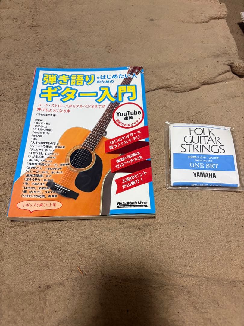 Yamaha ミニアコースティックギター JR2ケース 本チューナーカポ替え弦
