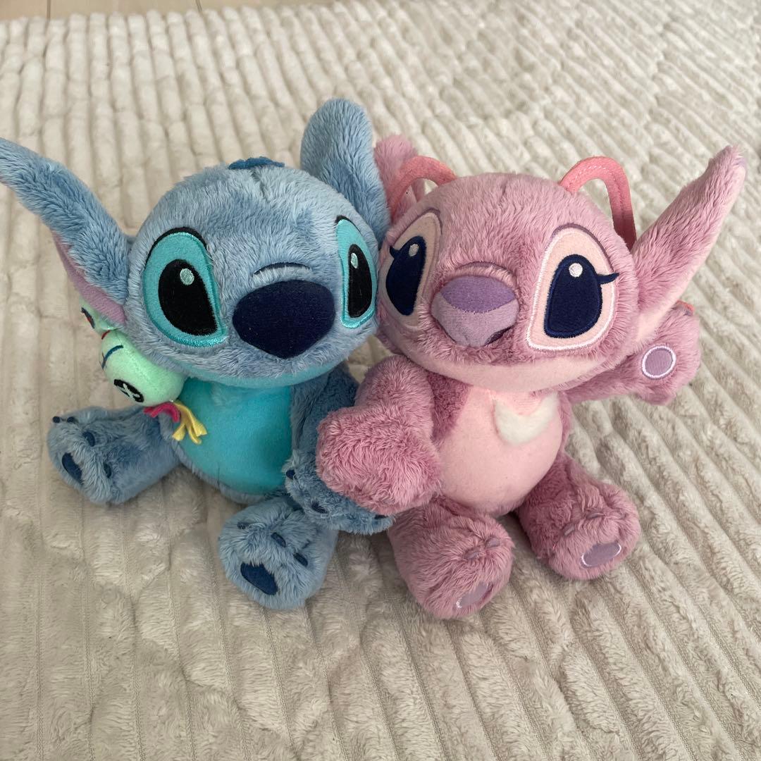 東京ディズニーリゾート スティッチ エンジェル ペアぬいぐるみ - メルカリ