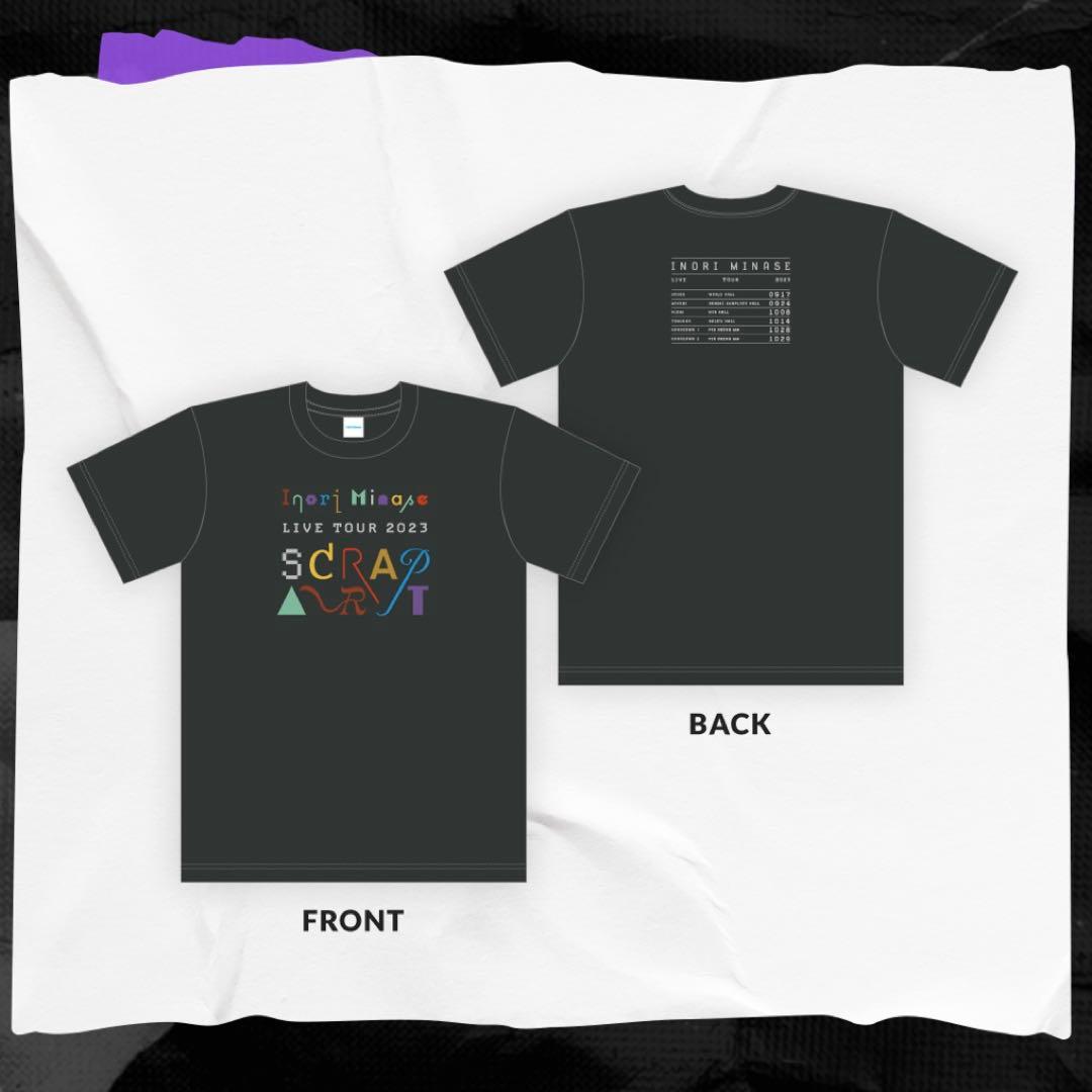 水瀬いのり SCRAP ART ライブTシャツ - メルカリ