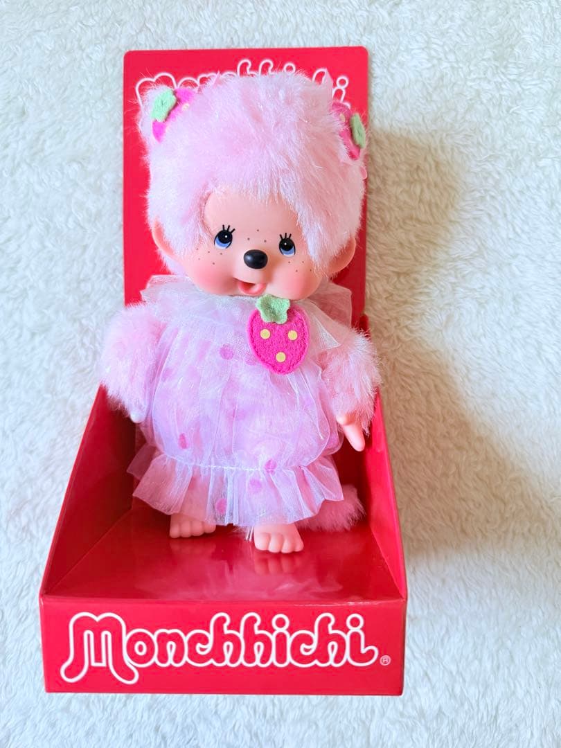 【海外限定】モンチッチ　ストロベリーハート モンチッチ 海外限定 ストロベリーハートガール EU限定 strawberry