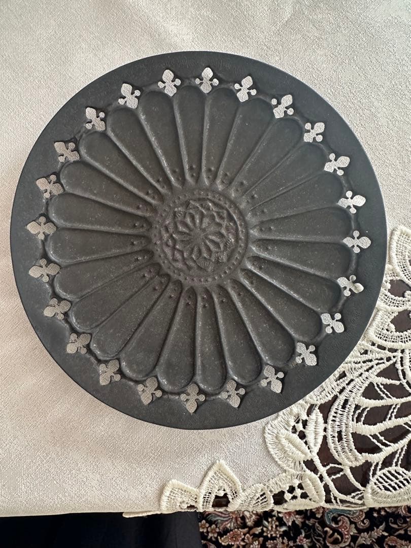 伊藤剛俊　中くらい大きな皿　16.5cm