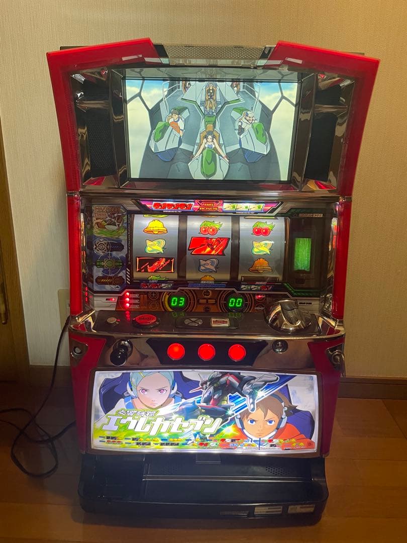 パチスロ　実機　初代　エウレカセブン　送料込み　引き取り可能　5000円引き 初代 エウレカセブン スロット実機 買取致しました｜愛品館千葉店