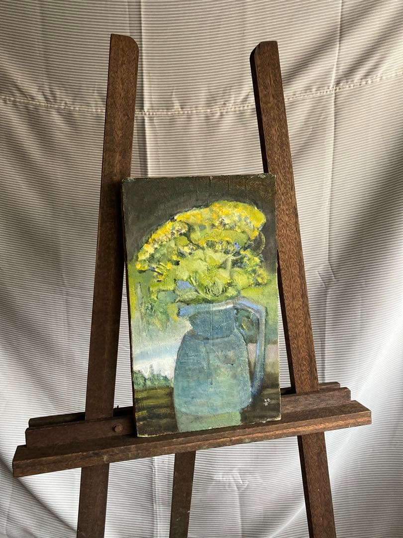 油絵　絵画 絵画 インテリア キャンバス画 油絵 cosmos 青い惑星 | iichi 日々の