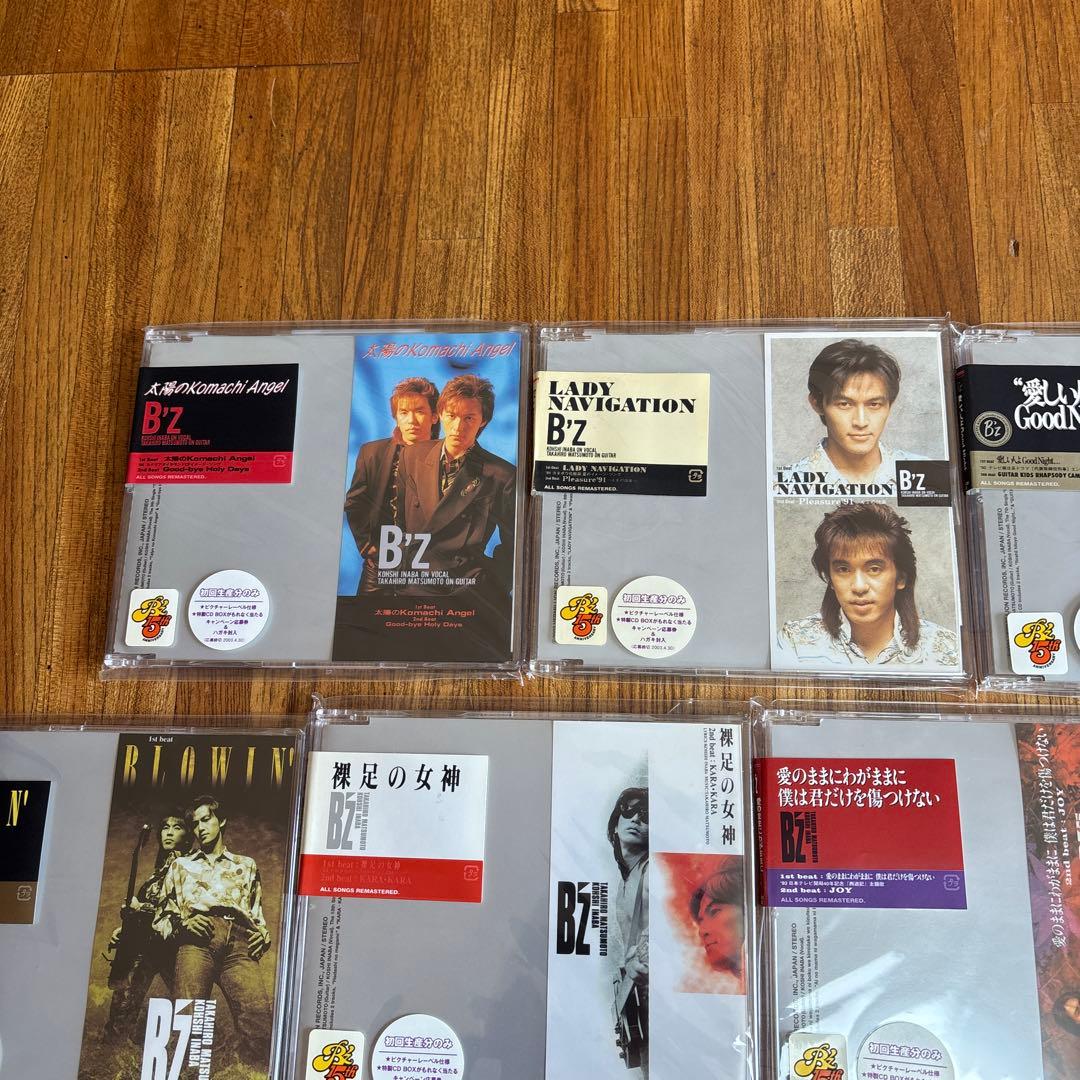 B'z 15周年記念 再発マキシシングル CD 10枚 セット - メルカリ