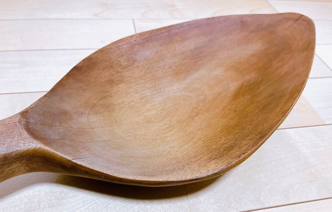 巨大☆ 木製☆ 大きなスプーン&フォーク セット 置き物 置物 オブジェ