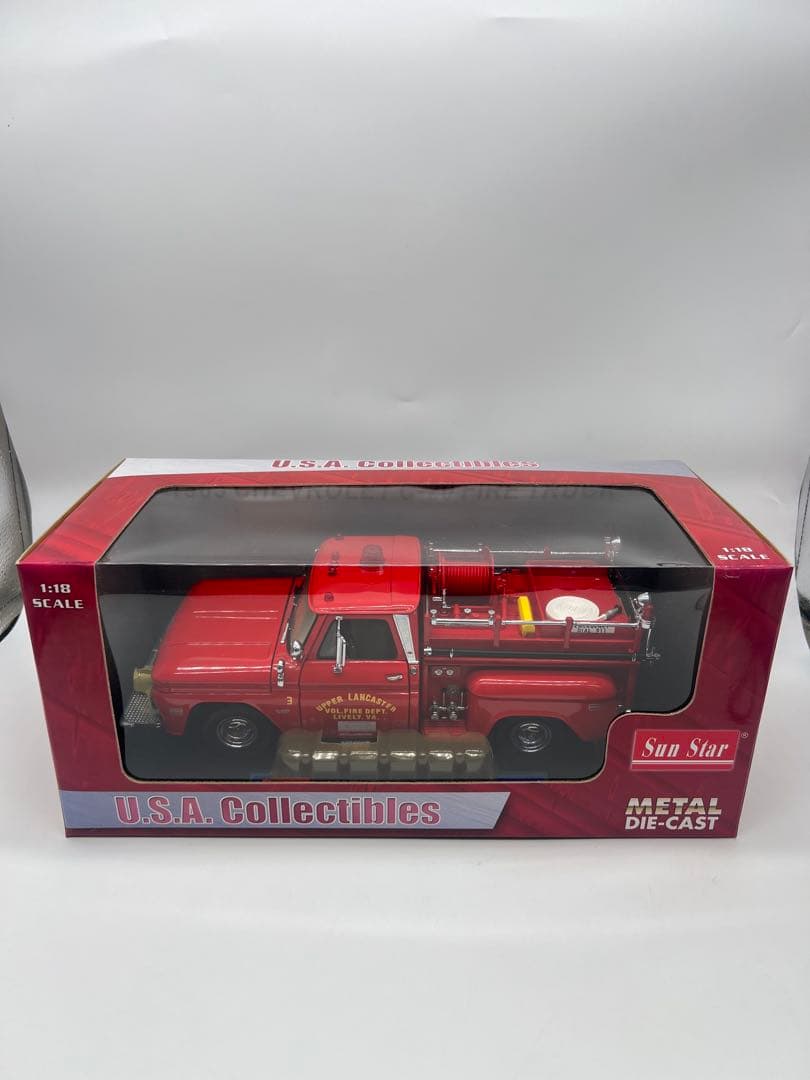 No1ミニカー1/18箱ありCollectibles C20 FIRETRUCK - メルカリ