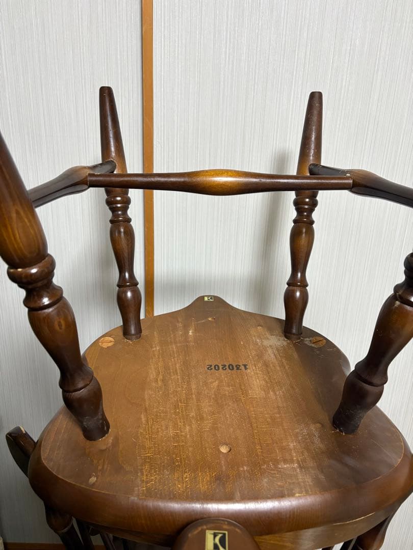 飛騨産業 キツツキ ウィンザー 5脚 ダイニングチェア バラ売り不可