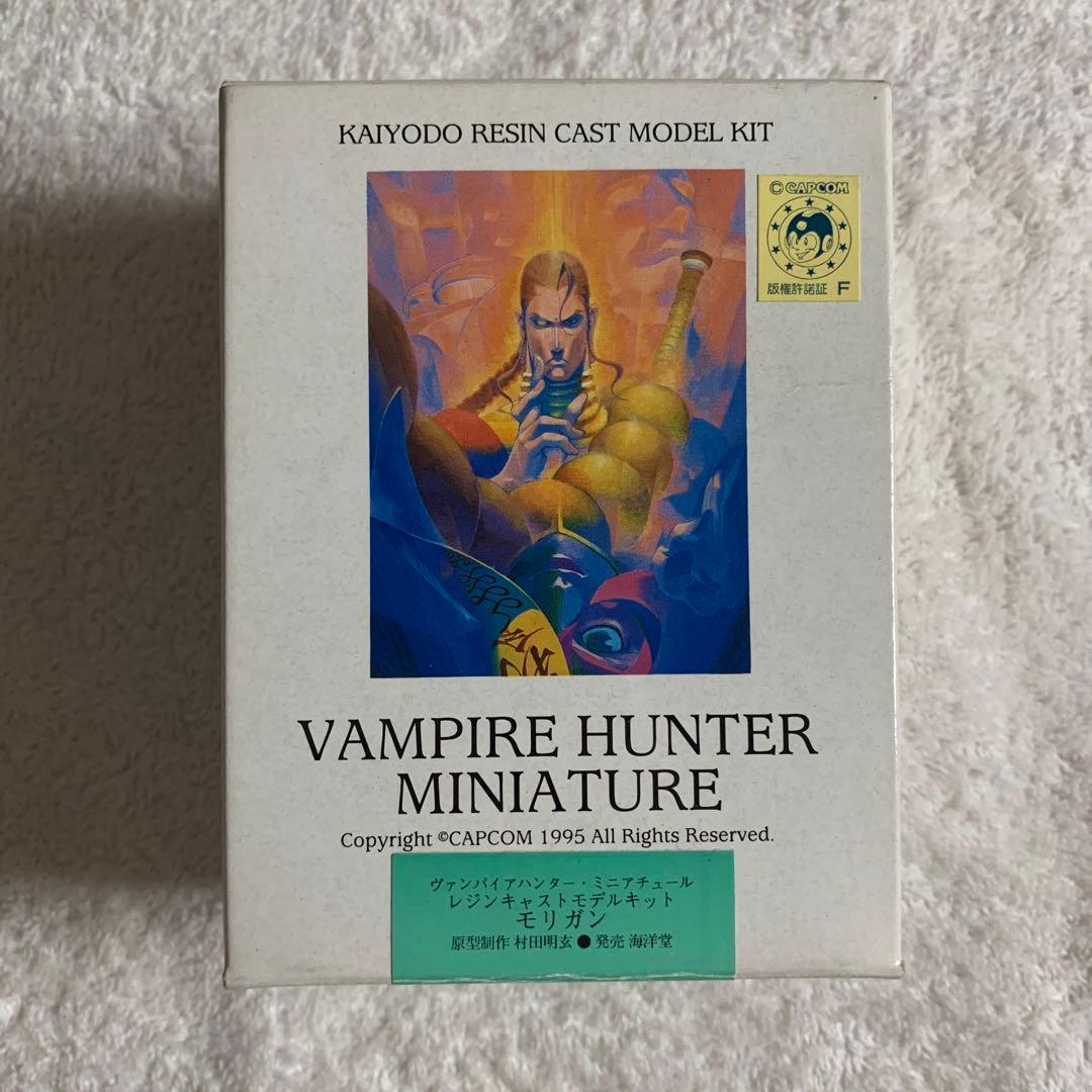 未組立 海洋堂 ヴァンパイアハンター モリガン 1/8 ガレージ キット