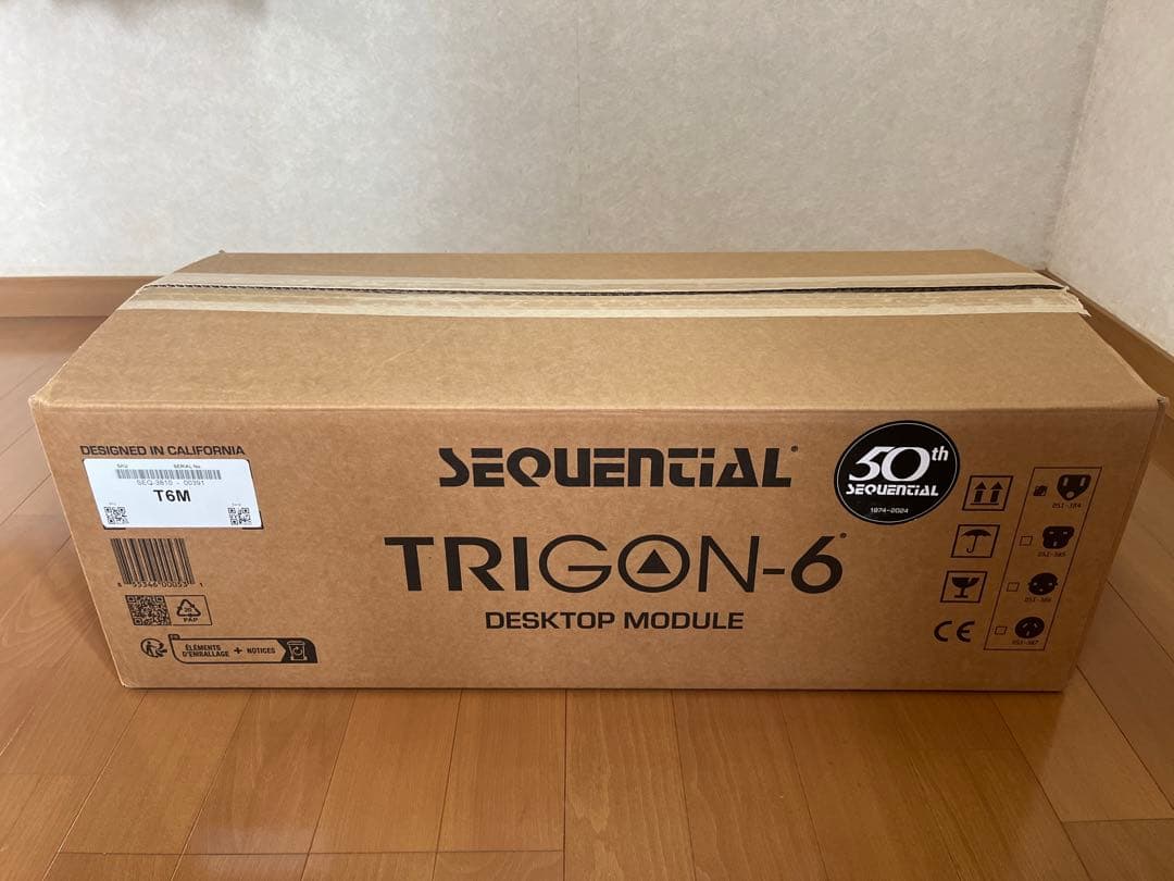 SEQUENTIAL アナログシンセサイザー　TRIGON-6 MODULE Sequential Trigon-6 Analog Synthesizer Desktop Module | Music & Arts