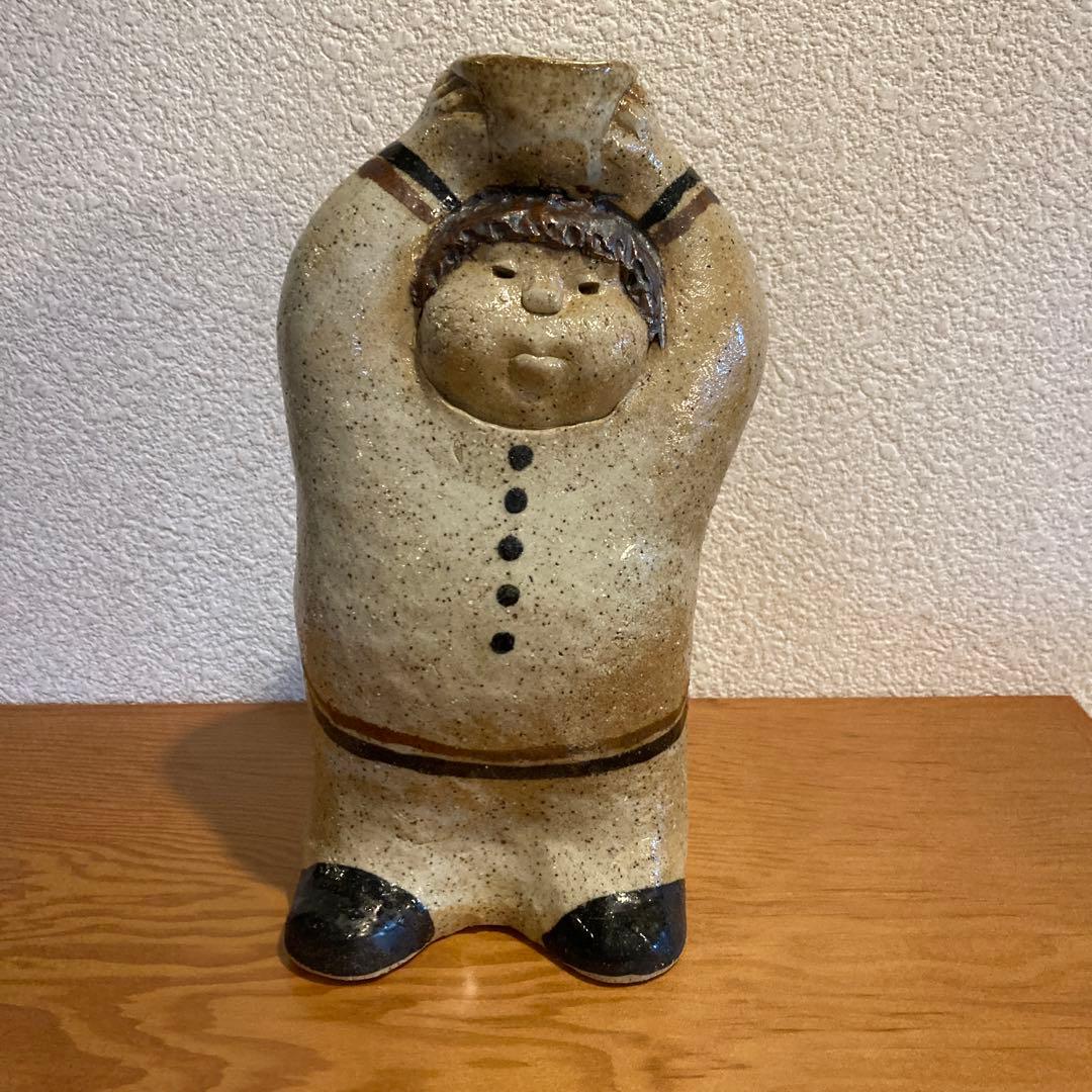 陶人形　阿部和唐　陶芸家　一点物 陶人形 阿部和唐 陶芸家 一点物 - メルカリ
