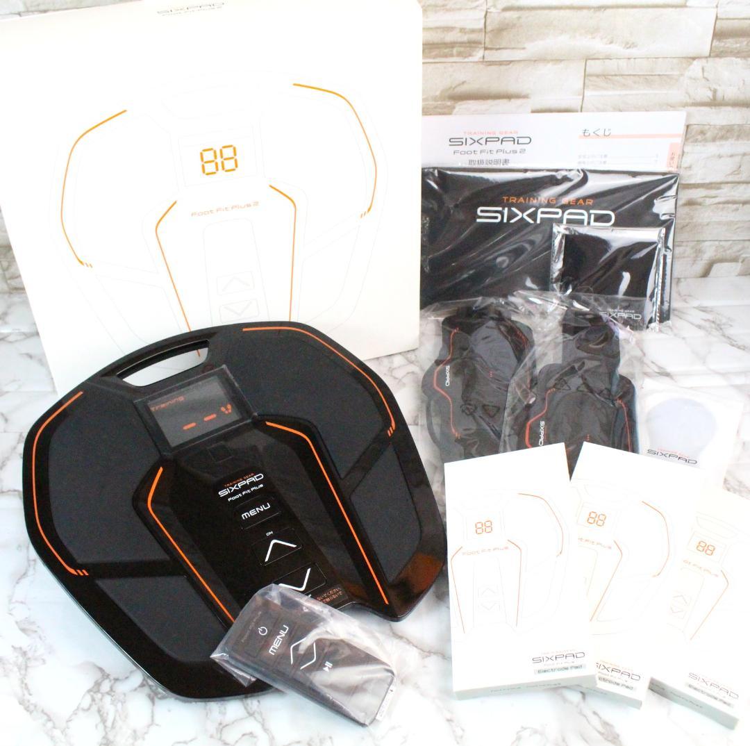 ♡SIXPAD Foot Fit Plus2 SE-AG00A 通電確認済み MTG SE-AG00A Foot Fit Plus 2 SIXPAD ブラック | ヤマダウェブコム