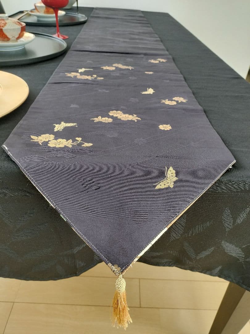 A959☆逸品‼️豪華刺繍‼️ひな祭り‼️テーブルランナー2m9cm - メルカリ