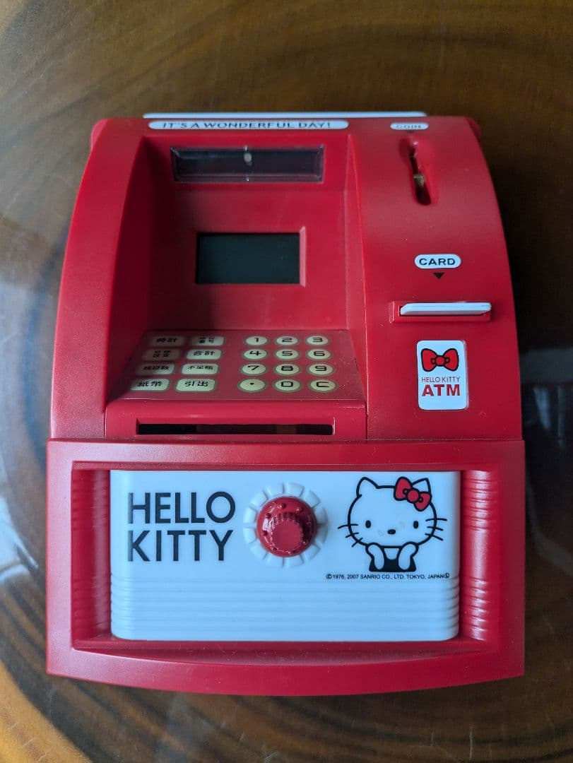 サンリオ ハローキティ ATM BANK 貯金箱 SANRIO KITTY - メルカリ