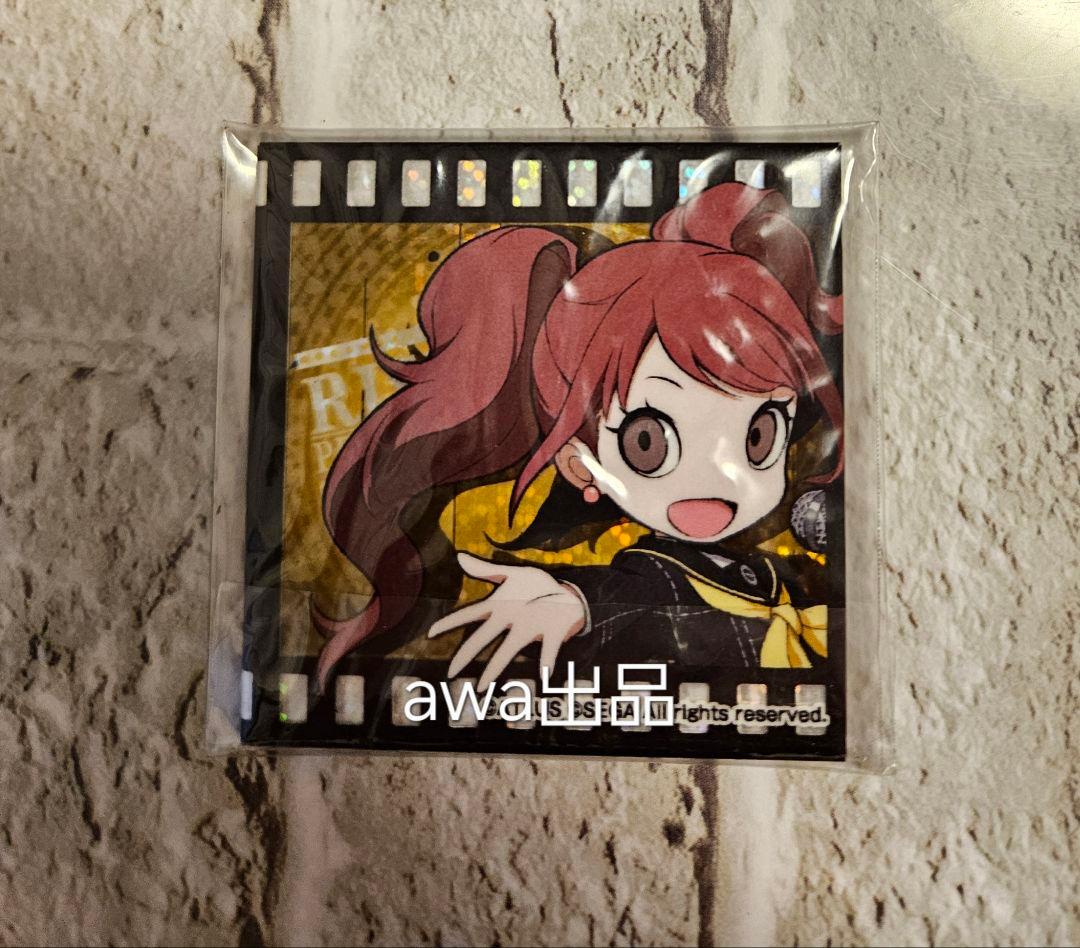 りせ】 ペルソナQ2 ニューシネマラビリンス スクエアホロ缶バッジ