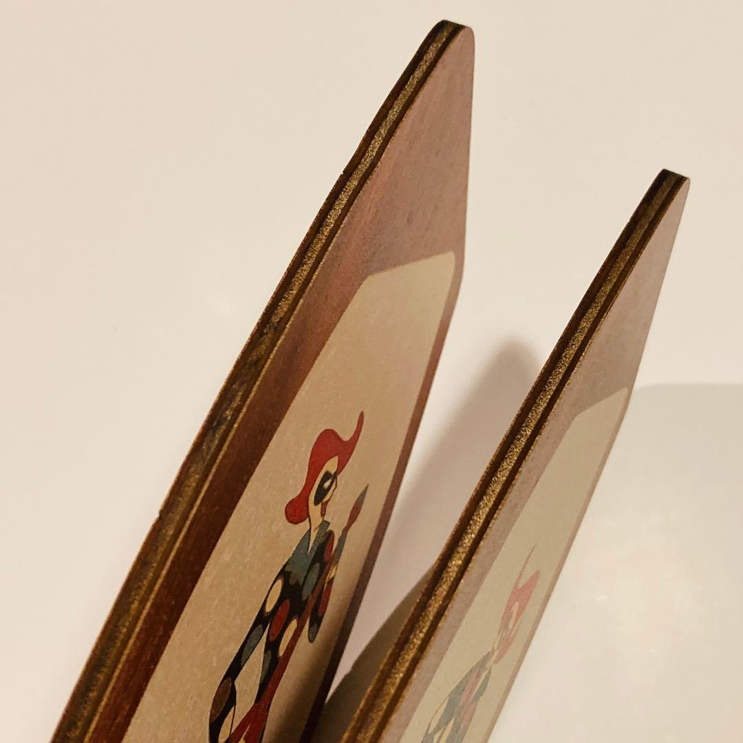 ◇ハーレクイン/木製・壁掛け◇50s/60s/ロカビリー/ミッドセンチュリー