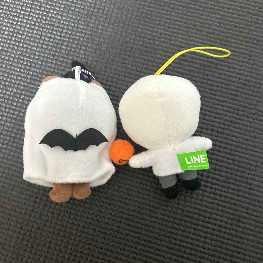 ラインフレンズ LINEフレンズ ブラウン ムーン ぬいぐるみ マスコット