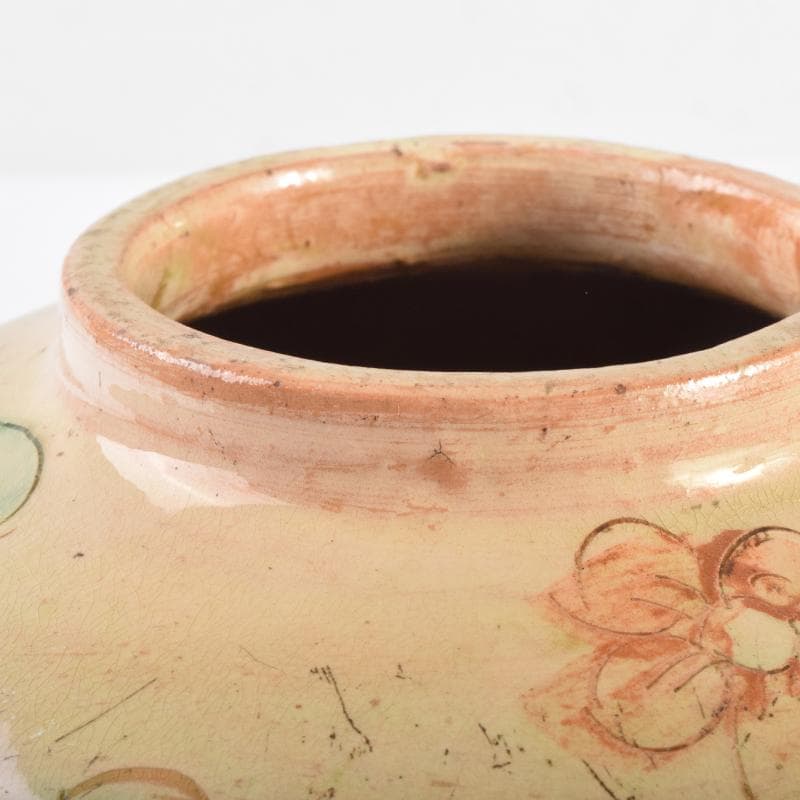 中国 唐三彩 花文 蓋壷 蓋物 C 6967 - メルカリ