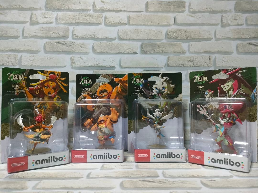 未開封】ゼルダの伝説 amiibo アミーボ 4賢者 ティアキン - メルカリ