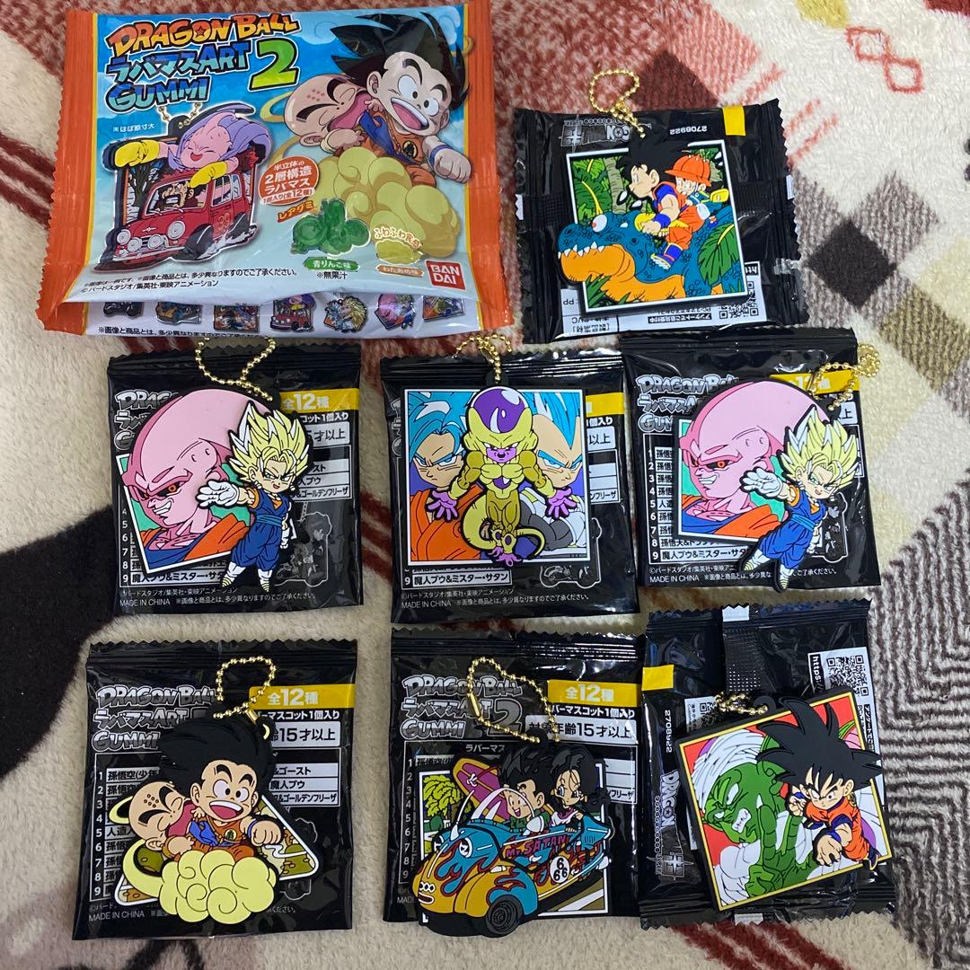 ドラゴンボール ラバマスARTグミ2 全7種類セット 新品 - メルカリ