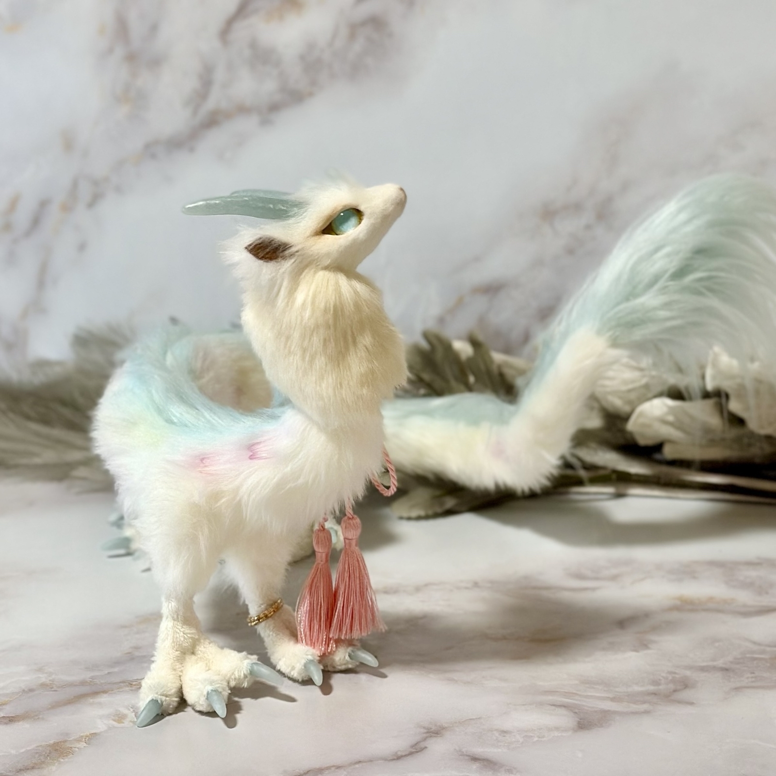 ikka アートドール 山気の龍 ぬいぐるみ ハンドメイド - ikka | minne