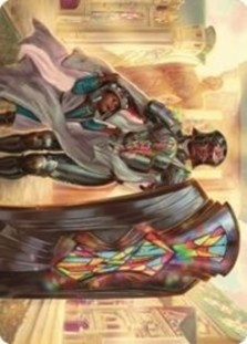 Guardian of New Benalia Art Card • Art Series: Dominaria United