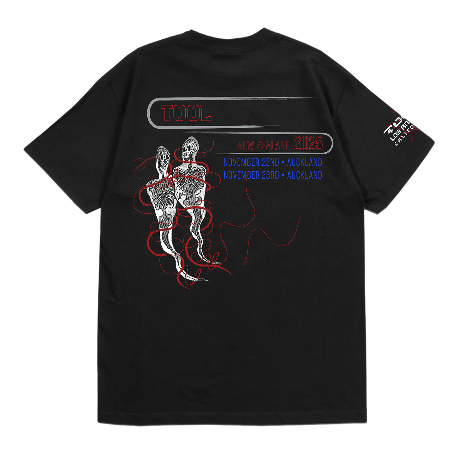 Tool - 2025 New Zealand Tour Event T-Shirt | Tool Band Store