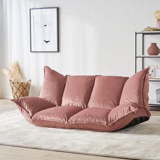 ベルベット調2人掛けリクライニングソファ[幅160] | 【公式】LOWYA