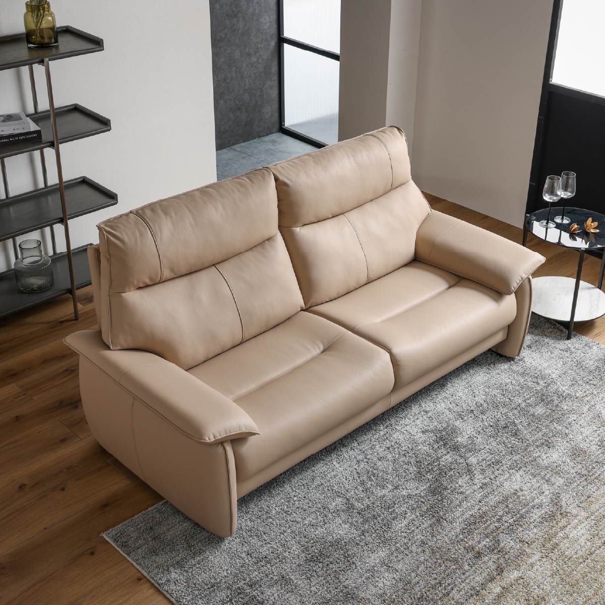 ルーシェ 3人掛けソファ 幅190cm