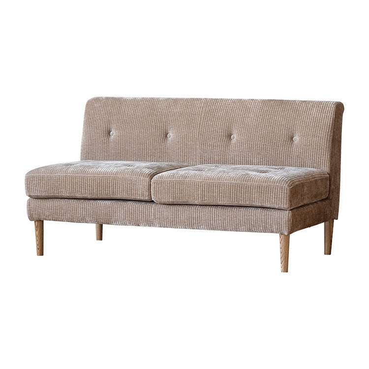 グレスソファ 2人掛け肘無 木脚 | 家具・インテリア通販サイト CRASH