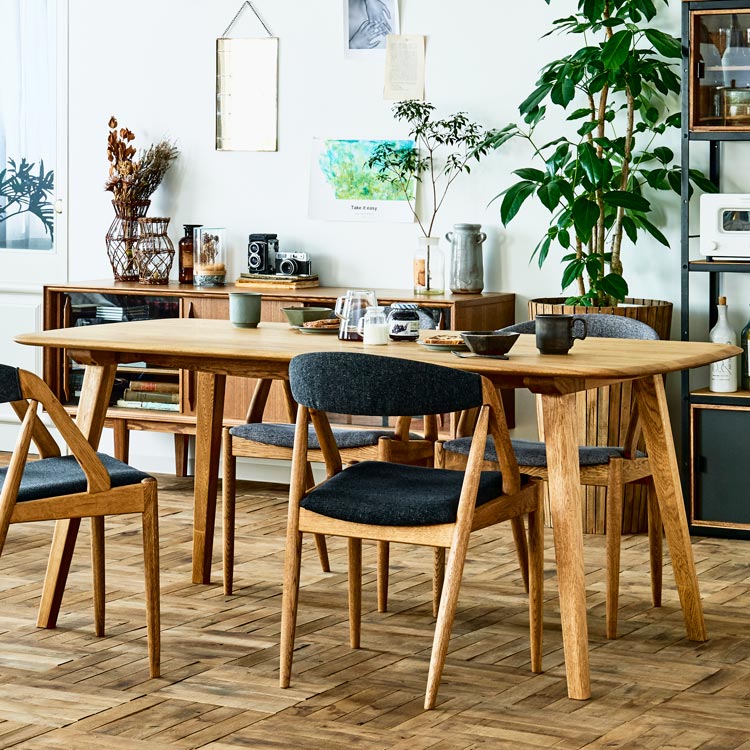 デッケ ダイニングテーブル スクエアタイプ | 家具・インテリア通販