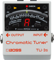 BOSS - TU-3 | CHROMATIC TUNER