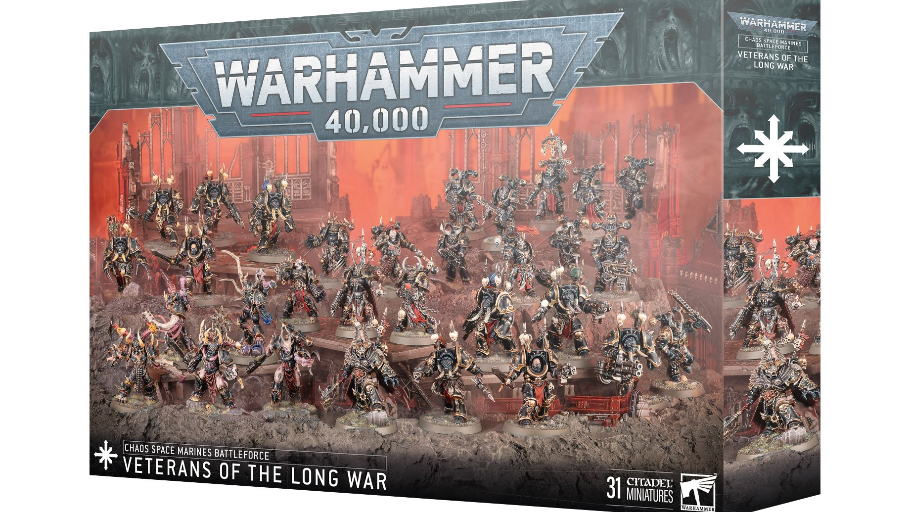 Enter Raffle to Win Warhammer 40k Veterans of the long war battle