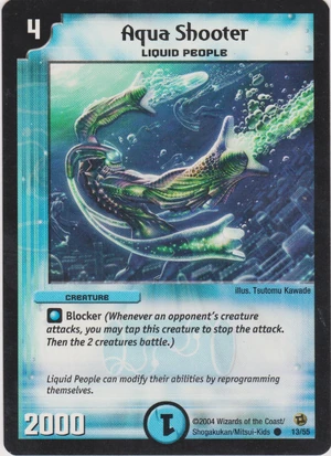 Aqua Shooter | Duel Masters Wiki | Fandom