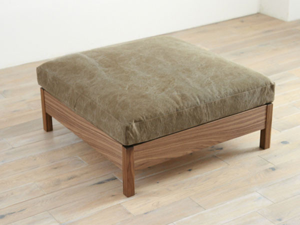 広松木工 RIPOSO / ひろまつもっこう リポーゾ スクエアオットマン 077