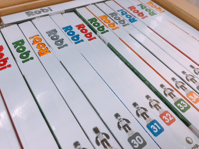 DeAGOSTINI / 週刊 ロビ(Robi) 初版 全70巻セットと、週刊 Robi