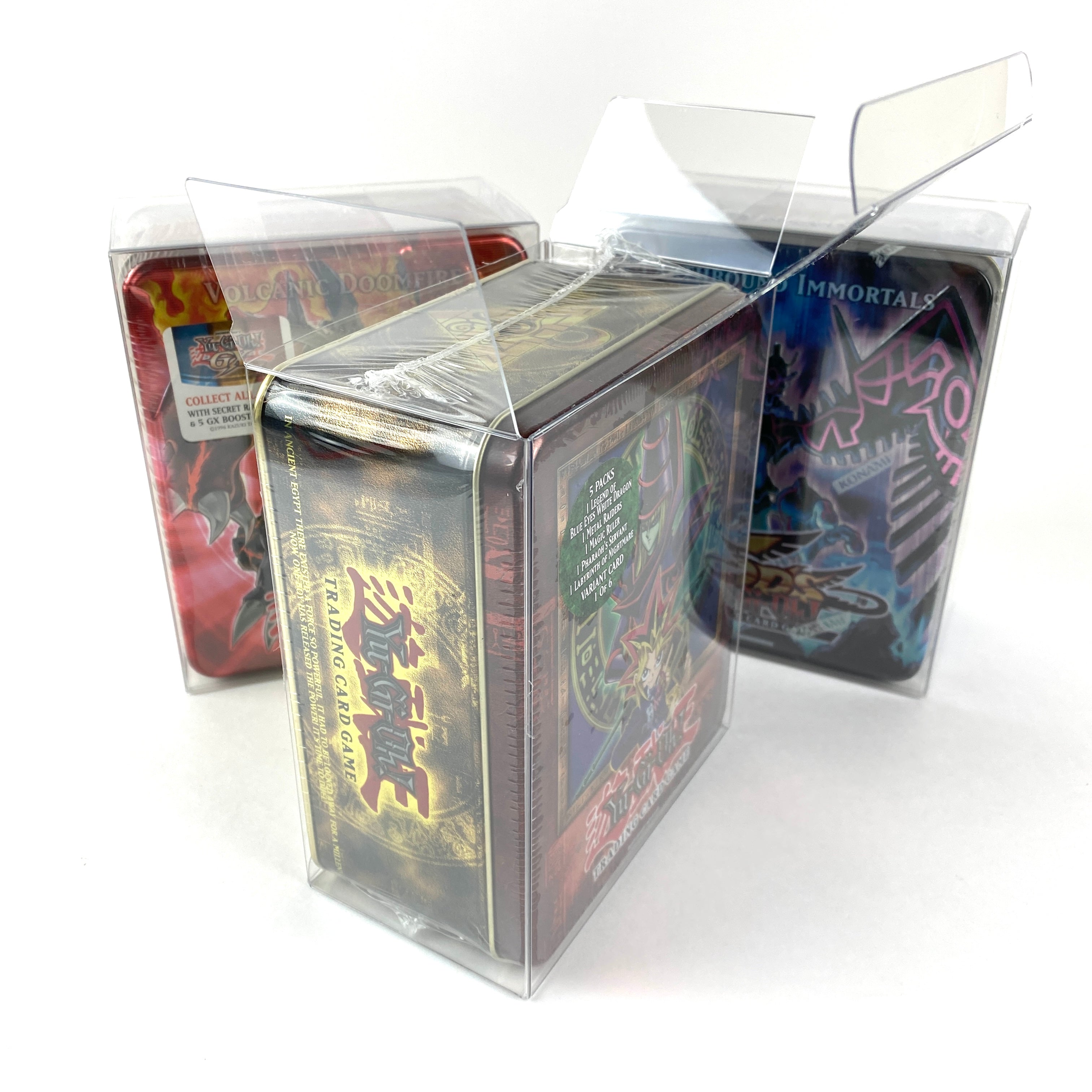 F YuGiOh Booster Tin Protectors – Strictly Sealed