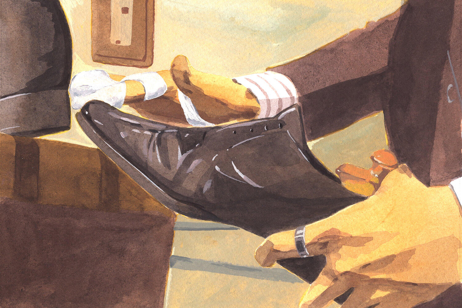 愛 本店にてアインシュタインを思う［勝負の瞬#4］靴磨き職人・長谷川