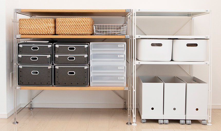 最強の収納棚！無印良品「ユニットシェルフ」の活用事例をご紹介 | sumica