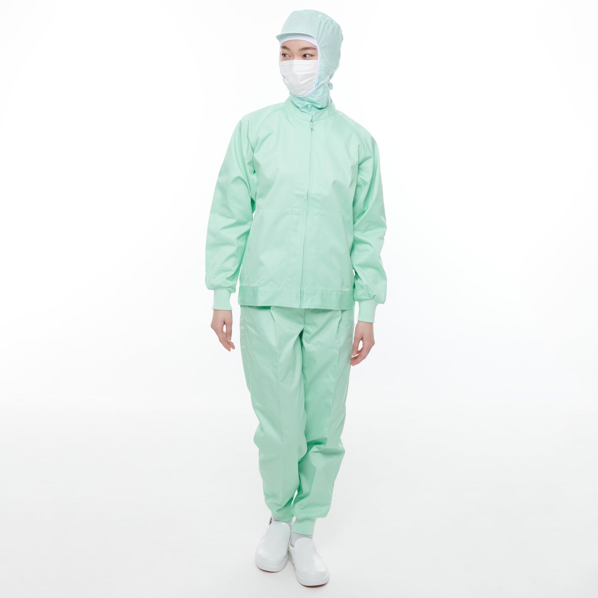 サンエス 食品工場用白衣 フードマイスター 通気性・吸水性抜群